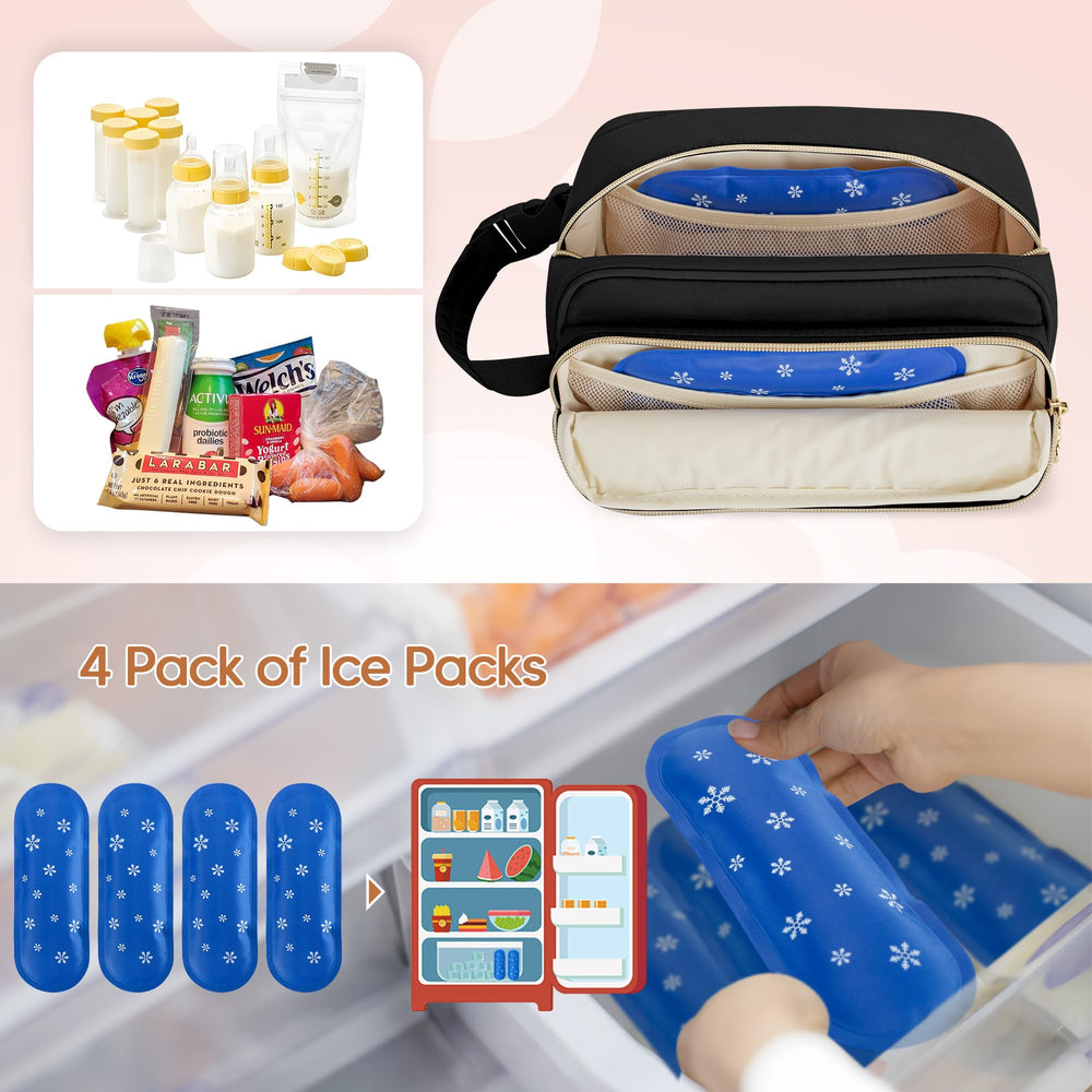 Damero cooler bag compact size enables easy carry during outings.