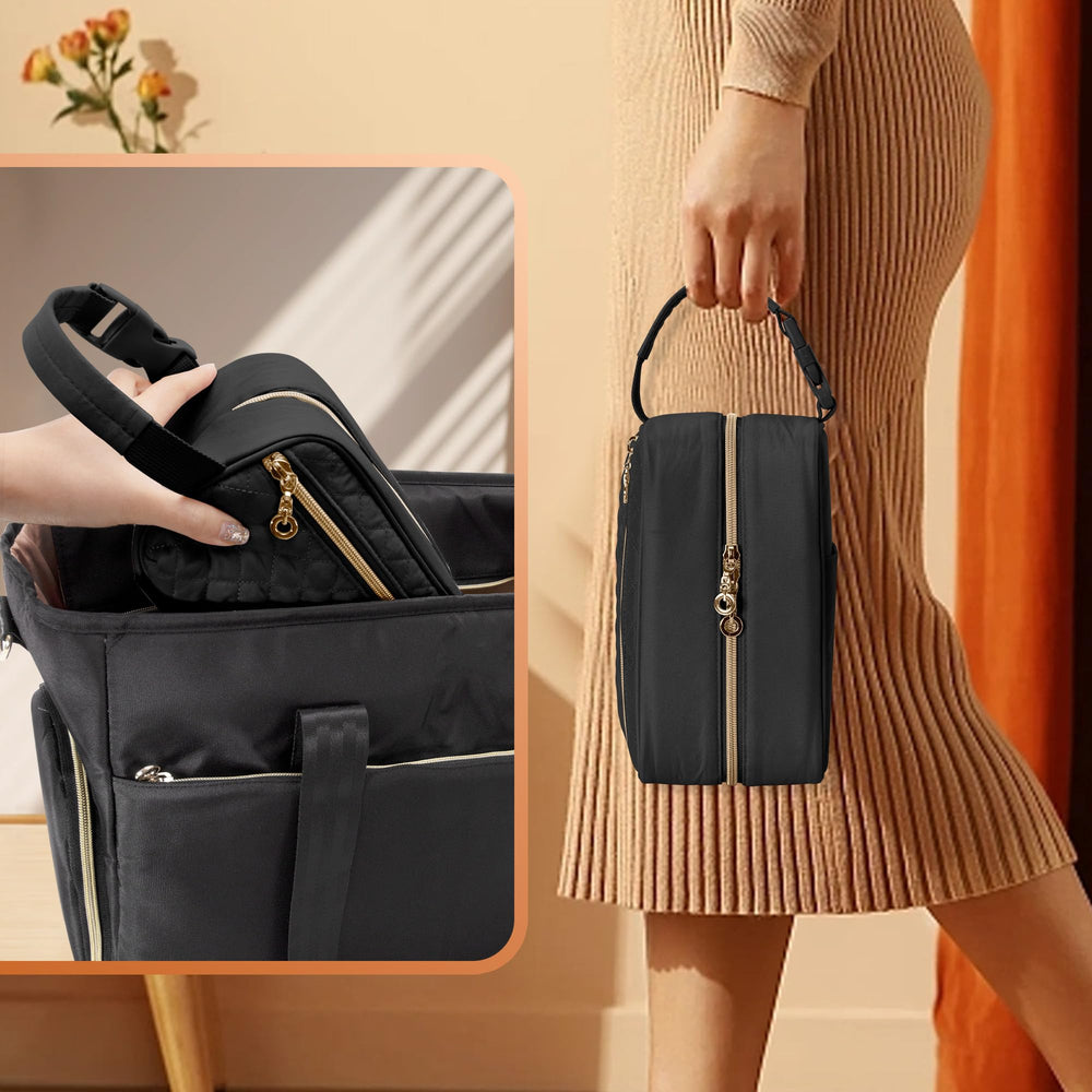 Damero breastmilk cooler bag is ideal for daycare, travel, and shopping trips