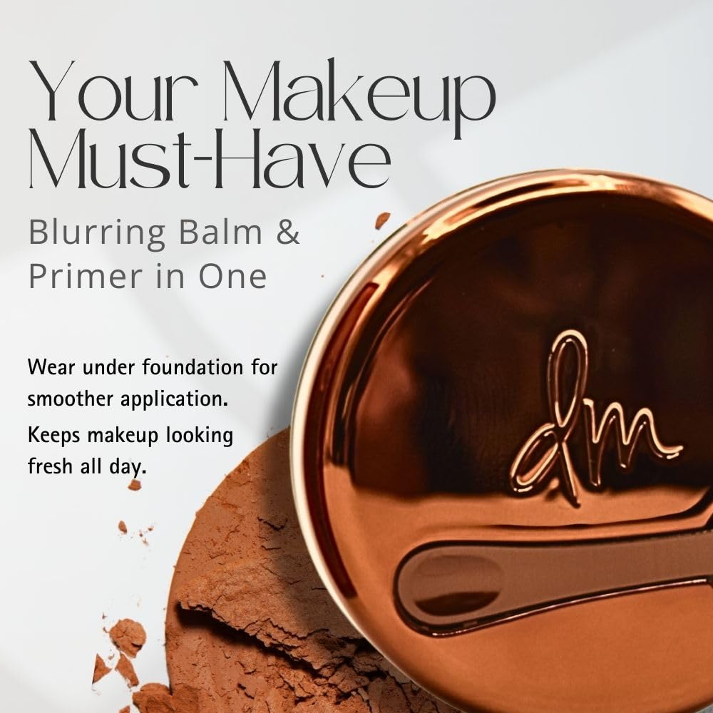 Danessa Myricks Yummy Skin Blurring Balm Powder in use for seamless balm-to-powder application.