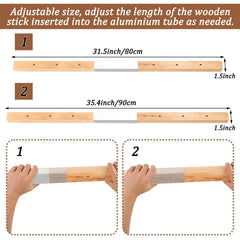 DANHMAO No Hole Stairway Gate Adapter for square banister offers universal fit for diverse rails.