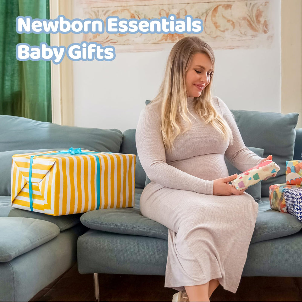 Danolt baby girl swaddle blanket provides gentle warmth for autumn and winter.