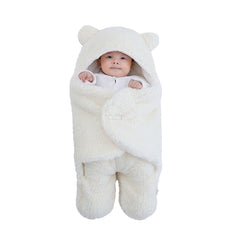Danolt Baby Swaddle Blanket shows soft cotton fabric for gentle warmth