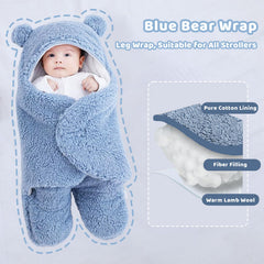 Danolt baby swaddle wrapped for sleep demonstrates secure snug fit for peaceful nights.
