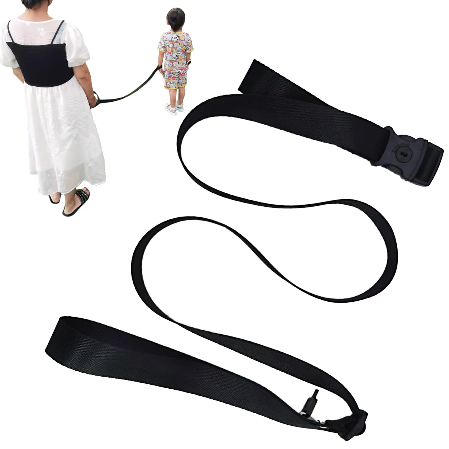 DanVirtuous anti-lost wrist strap with locking-design for secure outings