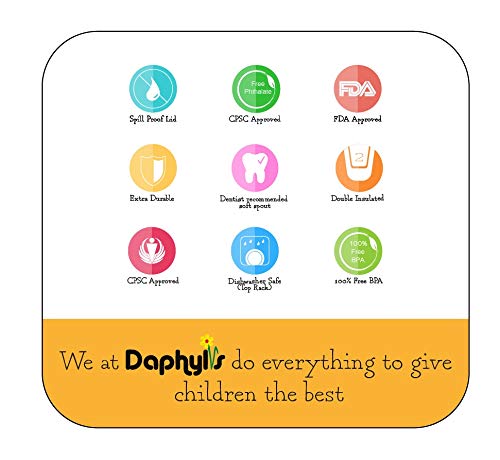 Daphyls Elvis Love Me Tender sippy cup lid close-up, leak-proof design for mess-free days.