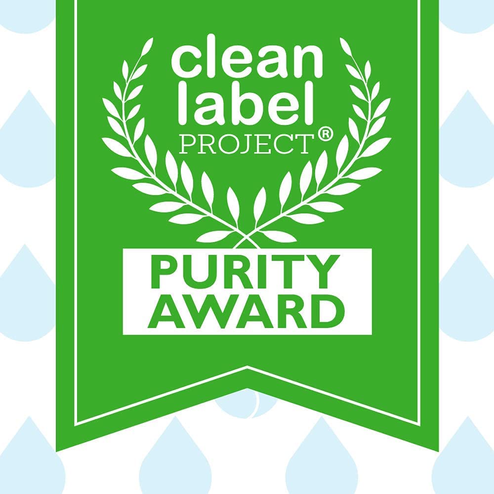 Dapple bottle label highlights fragrance-free, hypoallergenic cleaning.