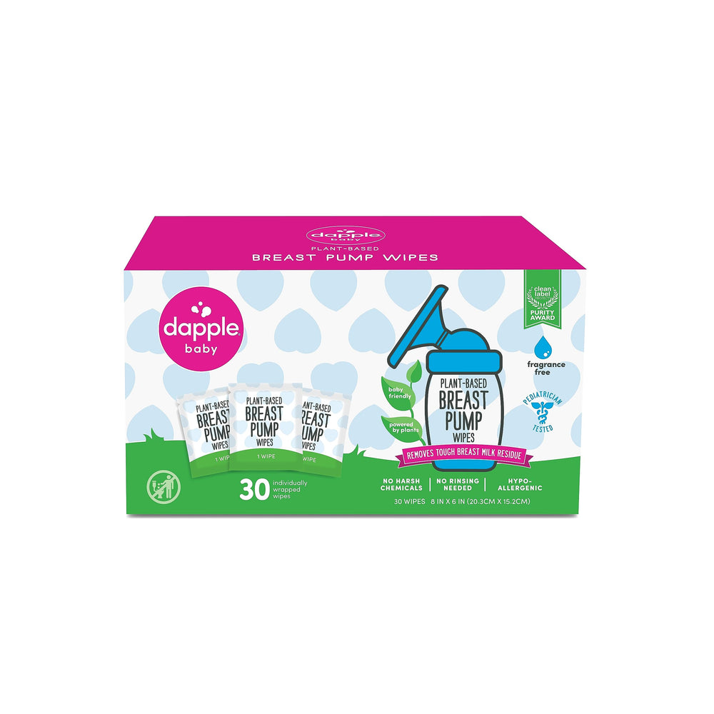 Dapple Wipes on-the-go pack highlights portability for quick between-pump cleanups