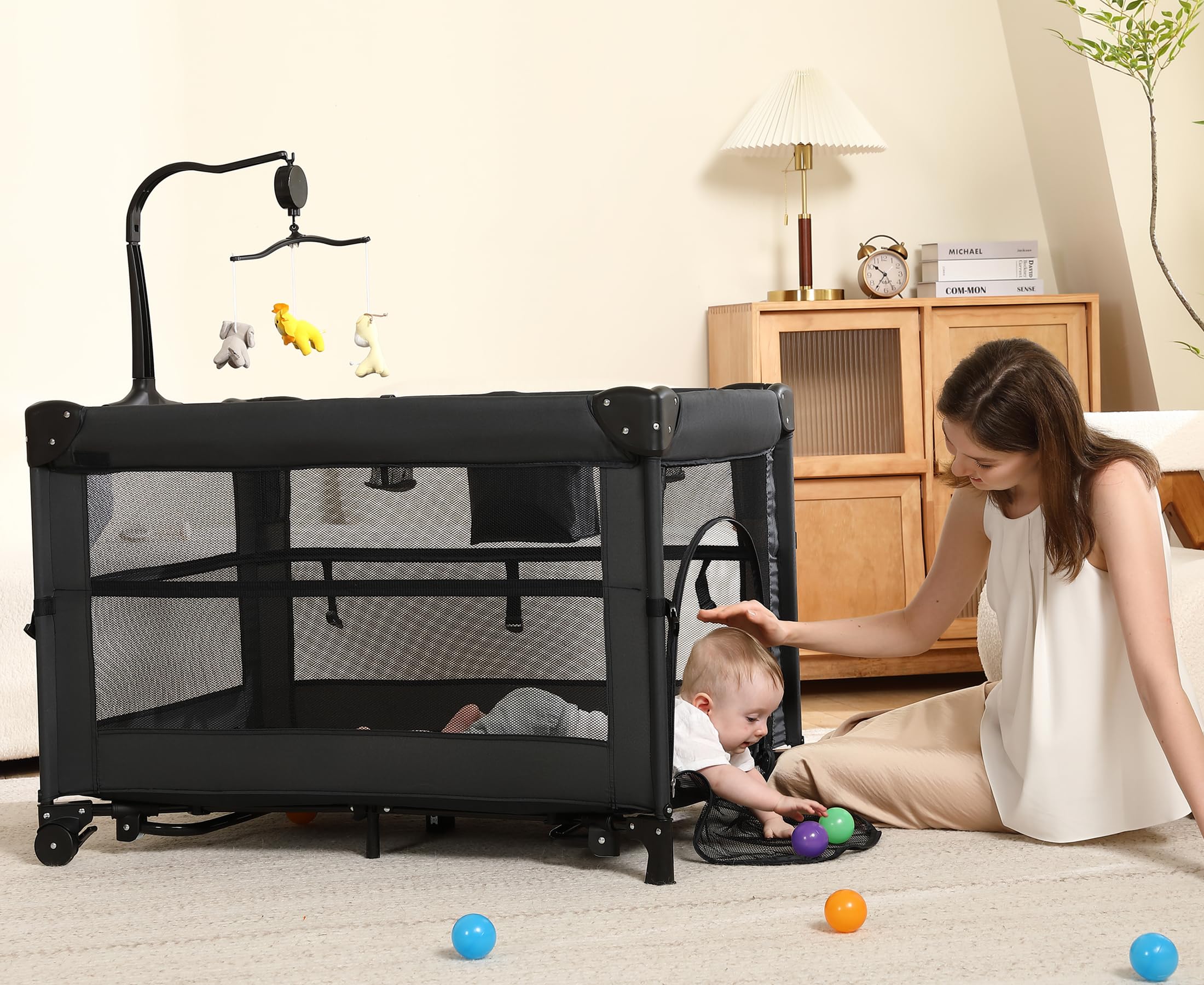 Dapue removable changing station reduces back strain