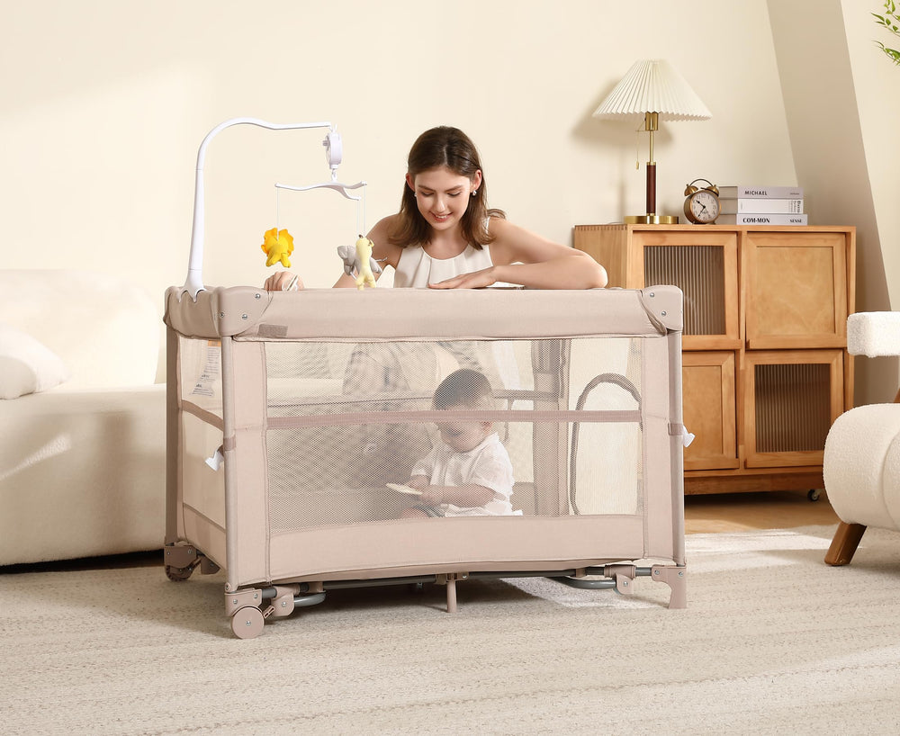 Dapue removable changing station reduces back strain