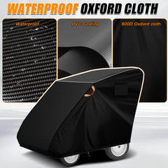Daspom drawstring-secure-fit keeps the cover snug on breezy days.