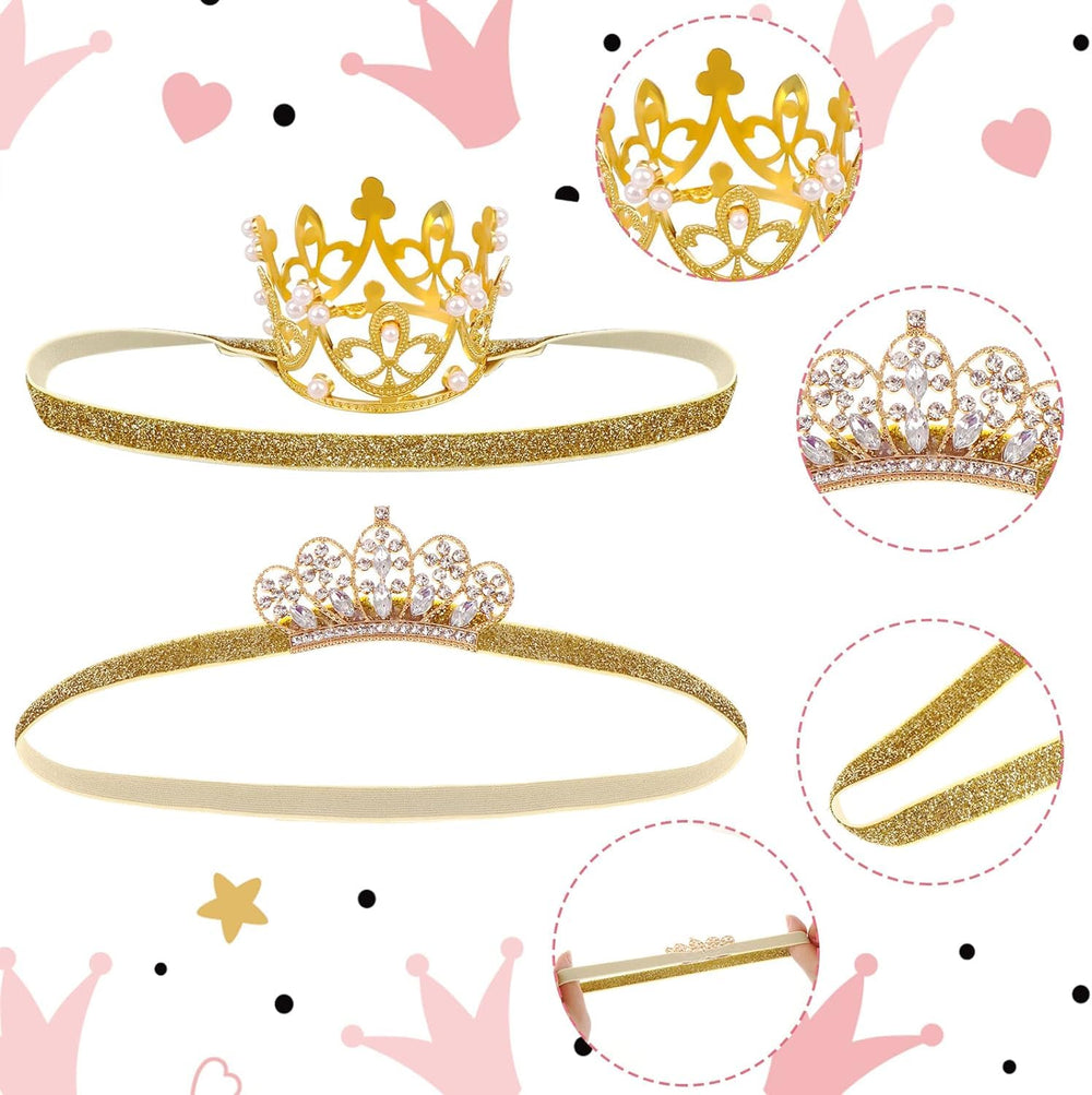 DatingShiny princess tiara accessory ideal for birthday parties and family portraits.
