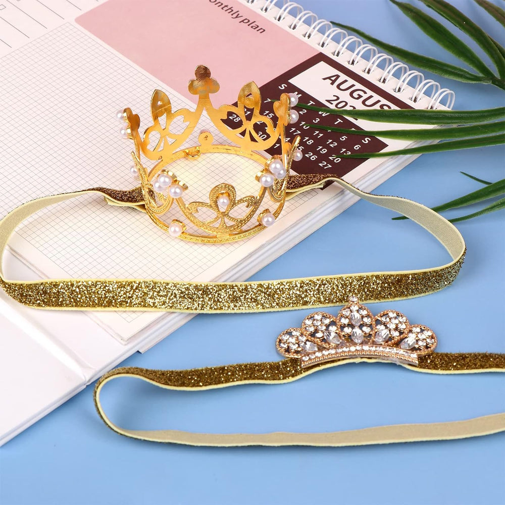 DatingShiny soft-band crown for everyday wear and baby shower gifts.