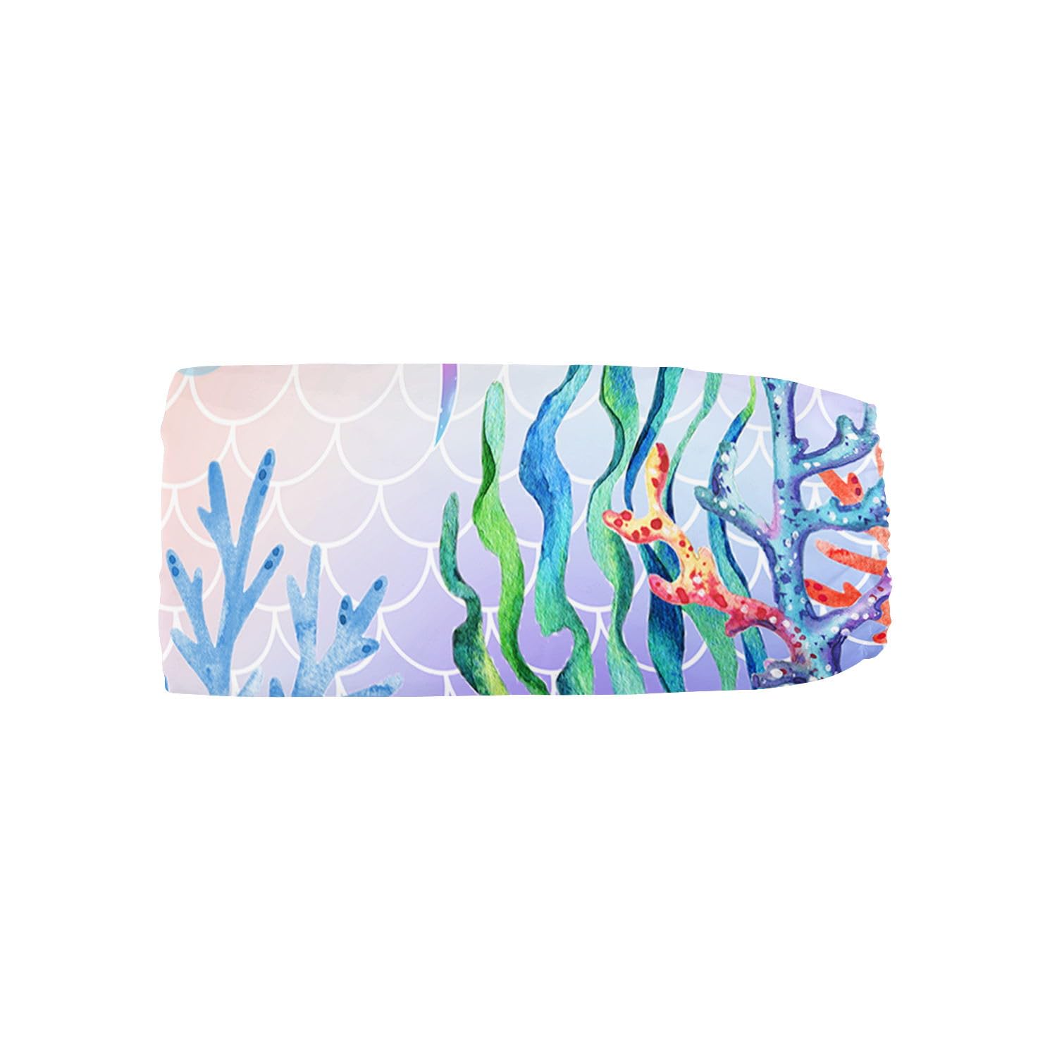 Datura Home baby room decor with mermaid scales bedding creates soothing ambiance