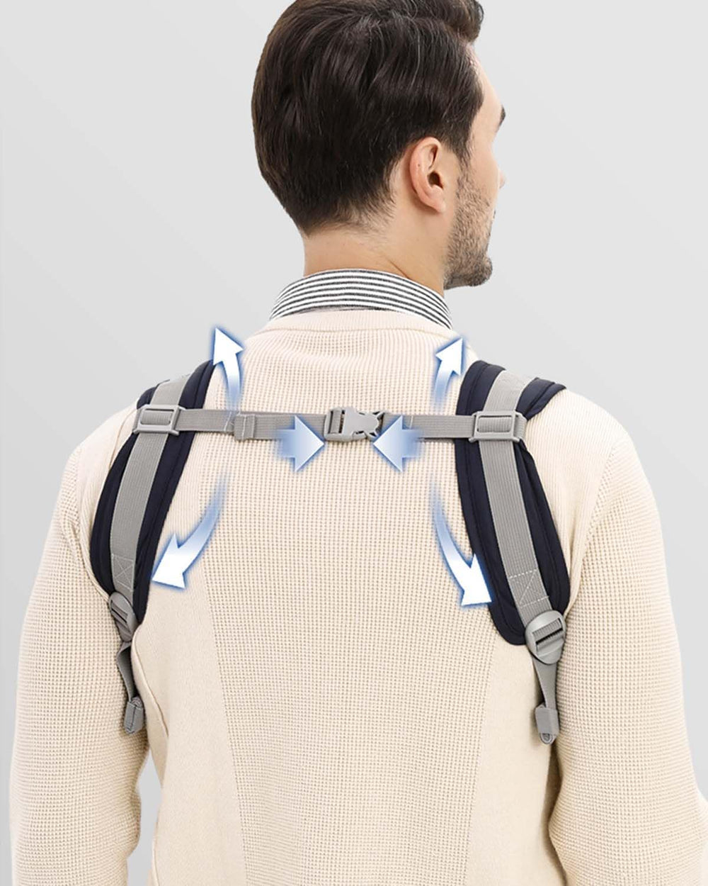 Daurore Paw adjustable shoulder straps distribute weight for comfort