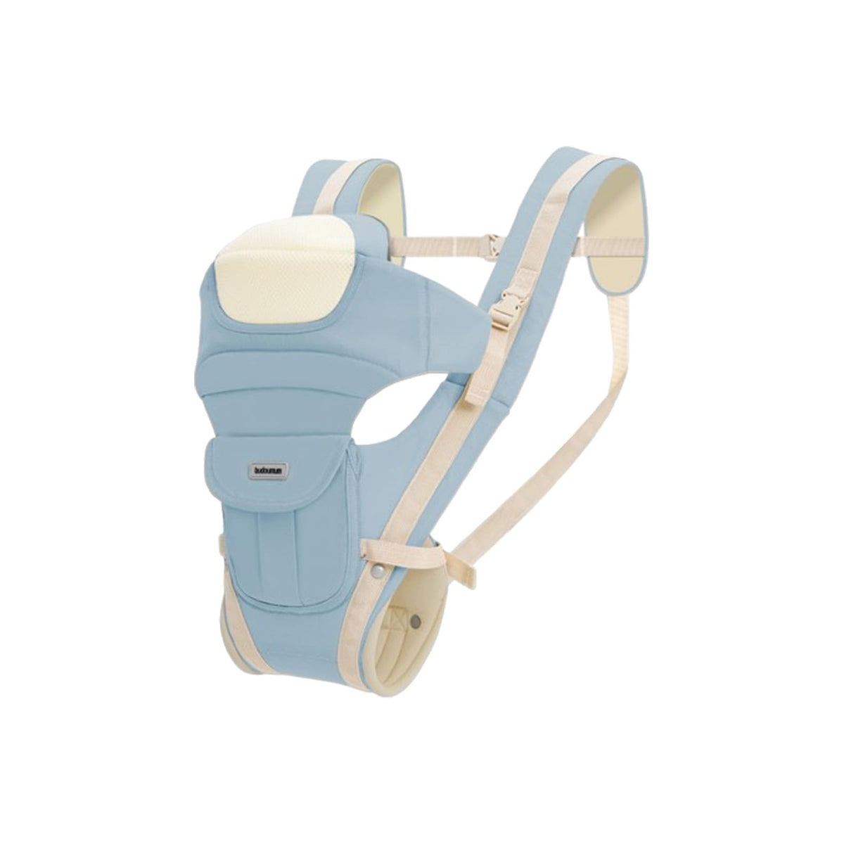 Daurore Paw baby carrier with ergonomic hip seat supports hip alignment