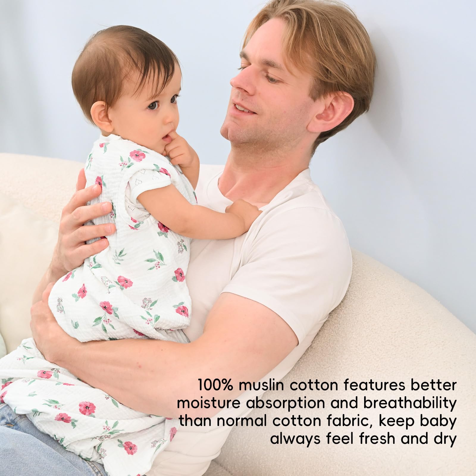  david's kids 2-pack sleep sacks, durable and machine washable