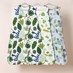 david's kids 2-way zipper sleep sack simplifies diaper changes.