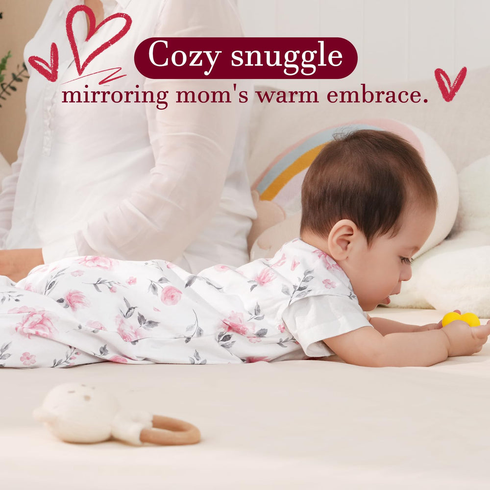 David's Kids sleep sack with two-way zip for easy diaper changes