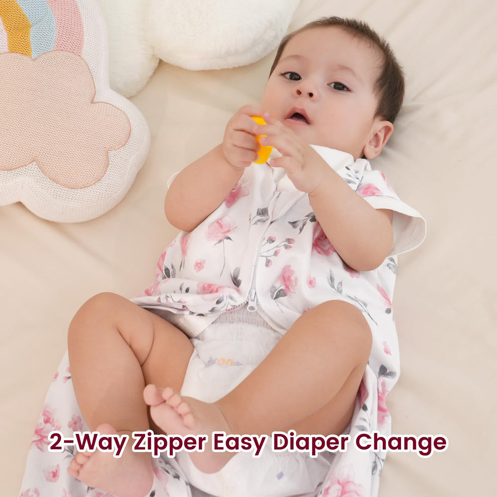 David's Kids sleep sack neck protection with gentle edges for delicate skin