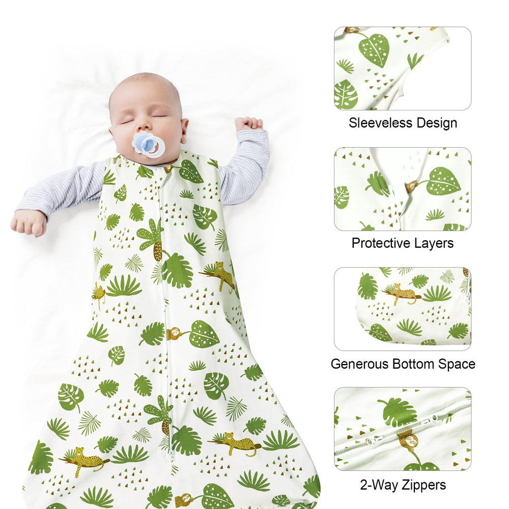 david's kids sleeveless design permits arm flexibility for rolling.