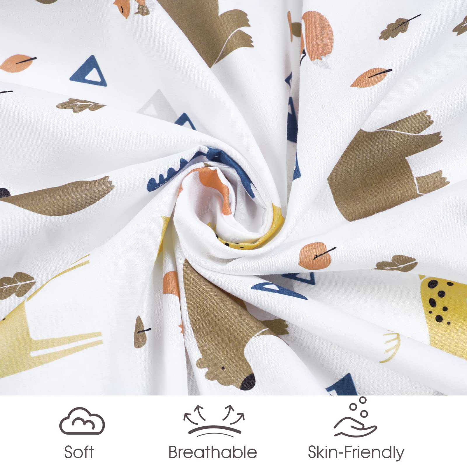 David's Kids easy-care design stays colorfast after washes for busy parents.