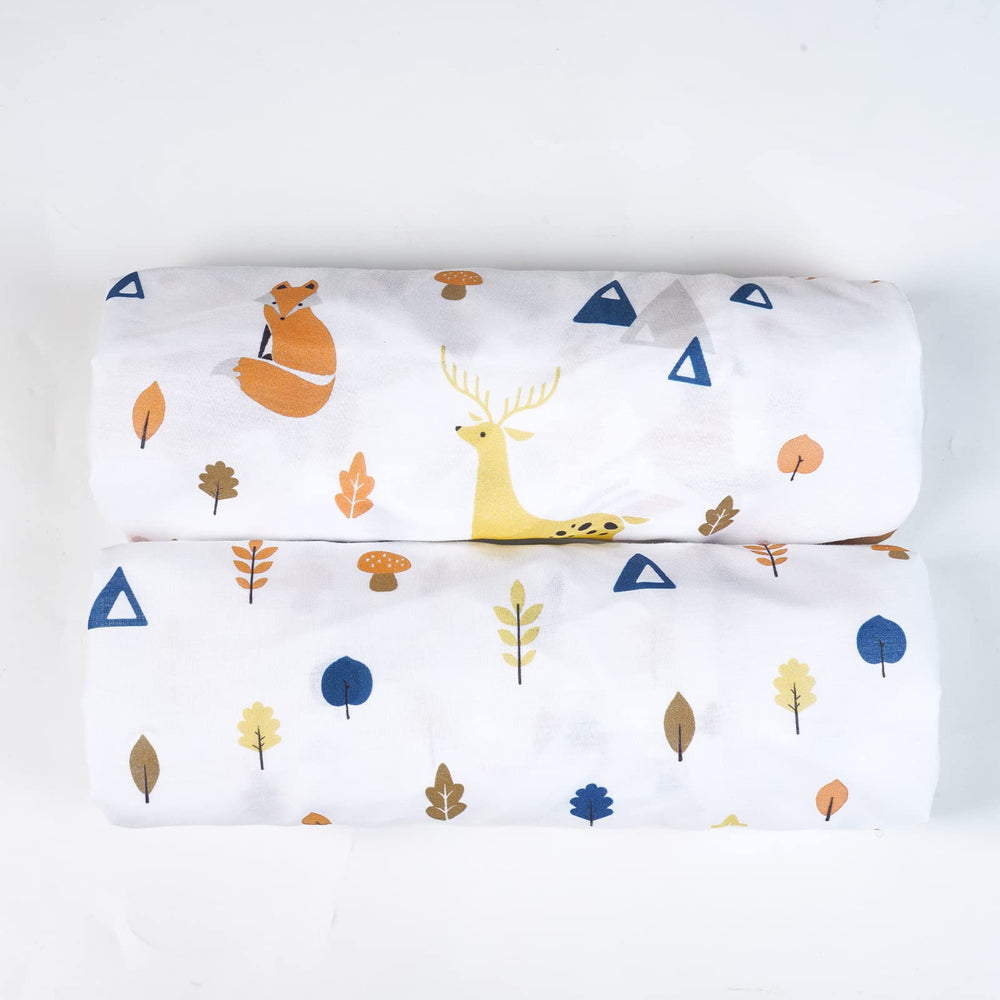 David's Kids two-pack bassinet sheets make a thoughtful gift for new families.