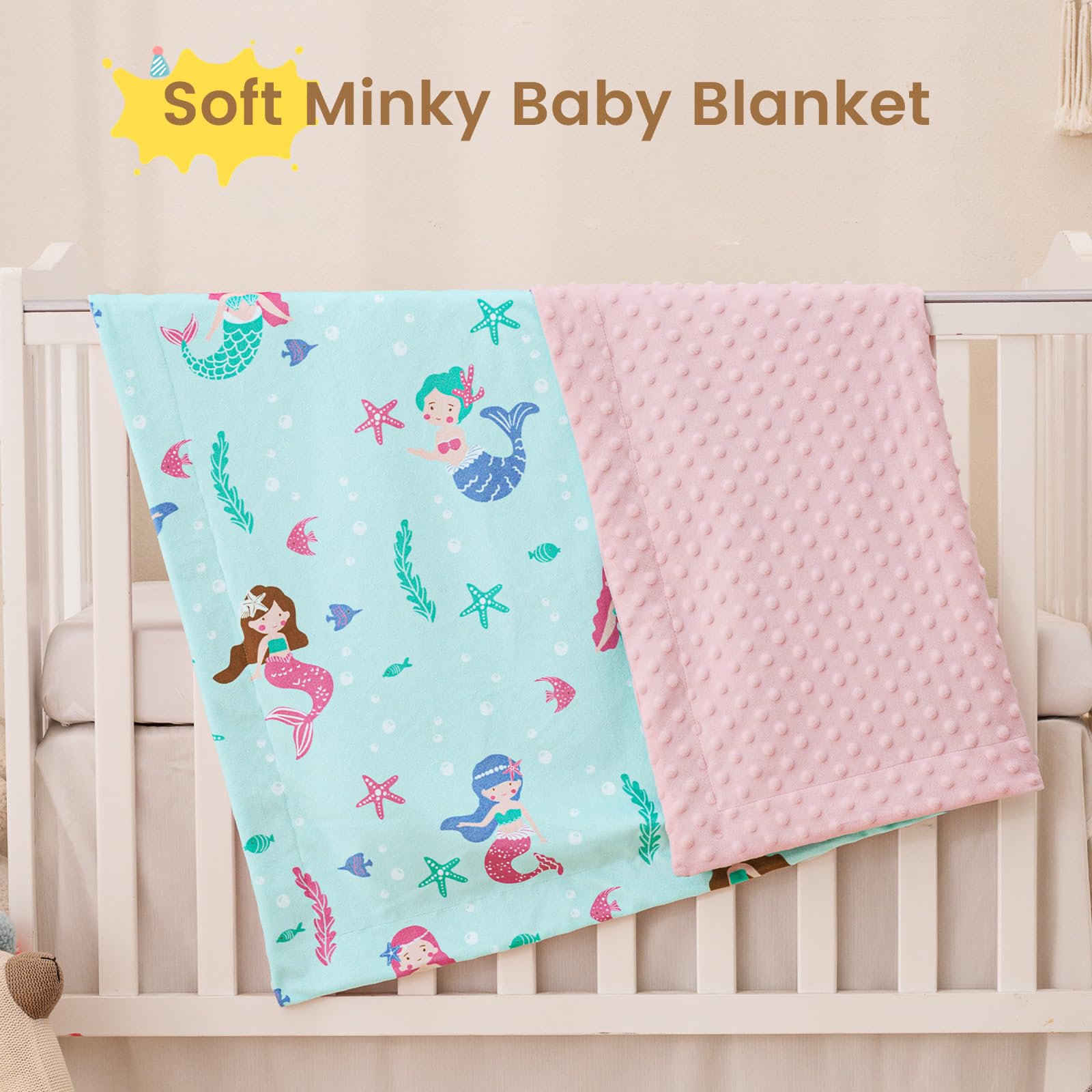 David's Kids breathable soft Minky fabric for all-season use
