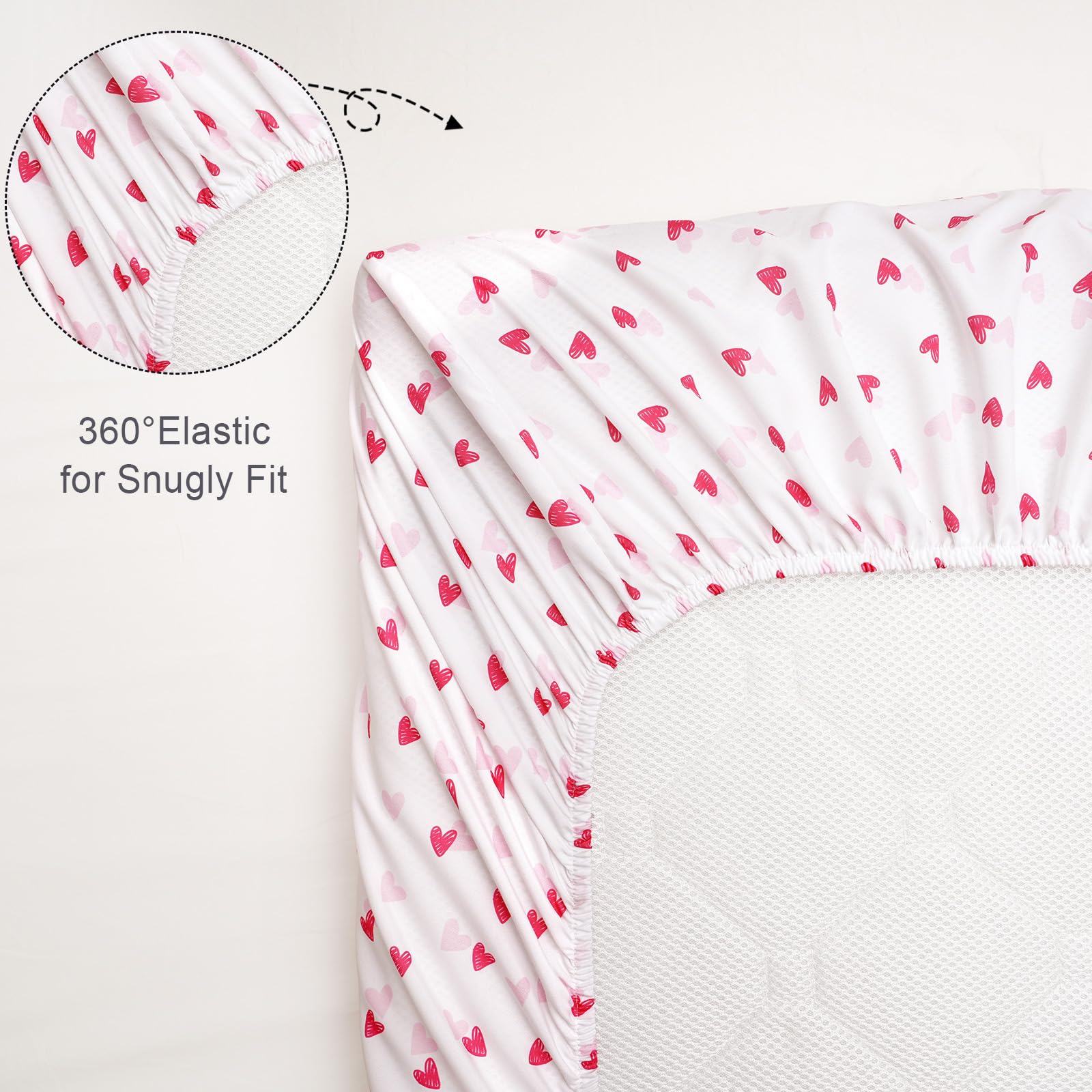 David's Kids easy care fabric stays soft and colorfast after washes