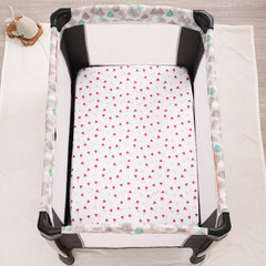 David's Kids 1-5 inch mattress fit demonstrates secure playard compatibility