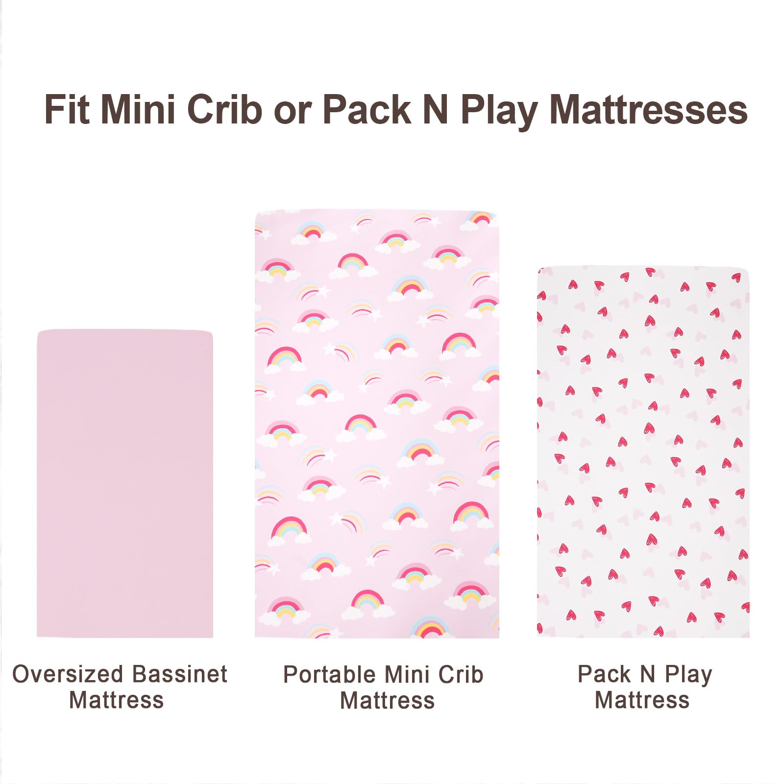 David's Kids mini crib sheets make a thoughtful gift for baby showers