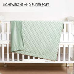 David's Kids 40x50 inch blanket offers lightweight, breathable comfort for baby