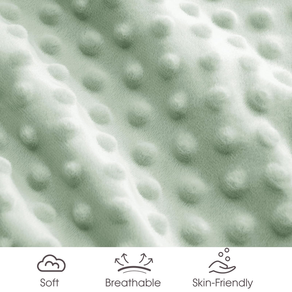 David's Kids soft-texture close-up shows plush Minky fabric feel