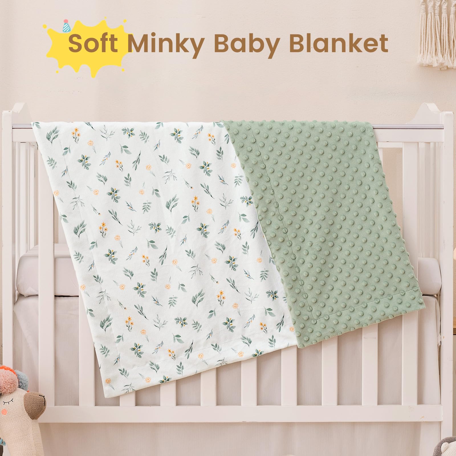David's Kids woodland animals pattern for gentle naps