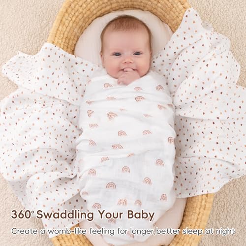 David's Kids muslin blanket gift box shows ready-to-gift set for baby showers and milestones