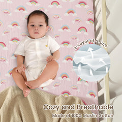 David's Kids rainbow sheets offer ultra-soft touch for baby's skin