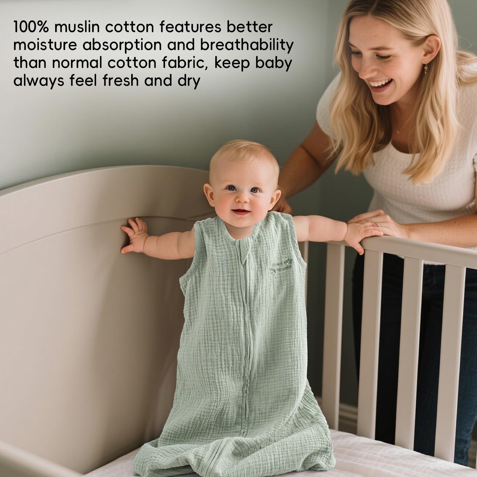 david's kids sleep sack is machine washable and durable for everyday use