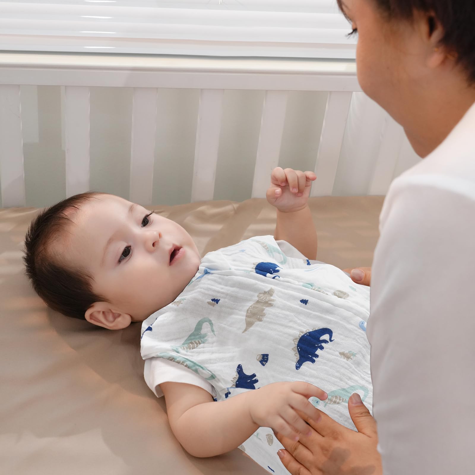 David's Kids sleep sack is machine washable and durable for daily use.
