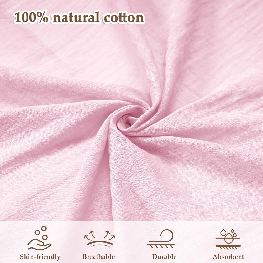 david's kids muslin swaddle blanket beige pattern versatile for year-round use