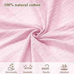 david's kids muslin swaddle blanket beige pattern versatile for year-round use