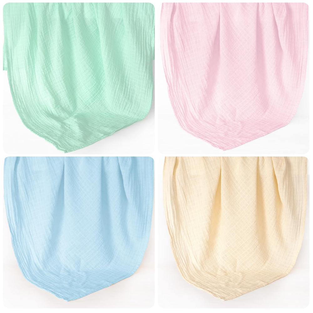david's kids muslin swaddle blanket large size 47x47 inches supports secure wrapping