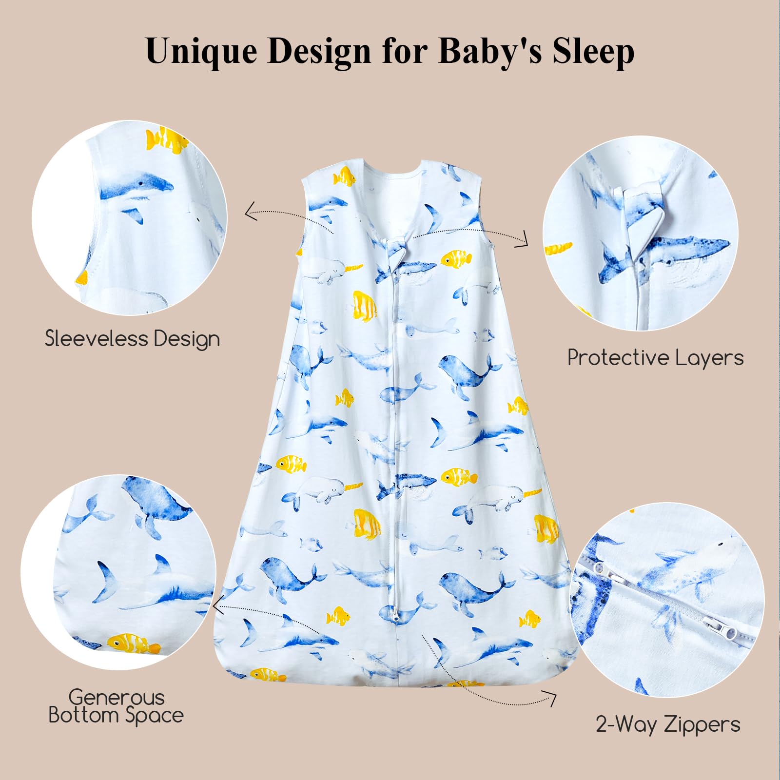 David's Kids organic cotton close-up reveals double-knit softness and breathability.