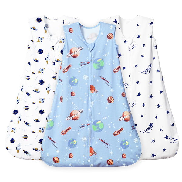 David's Kids sleep sack 0-6m: ultra-soft cotton for calm, comfortable sleep.
