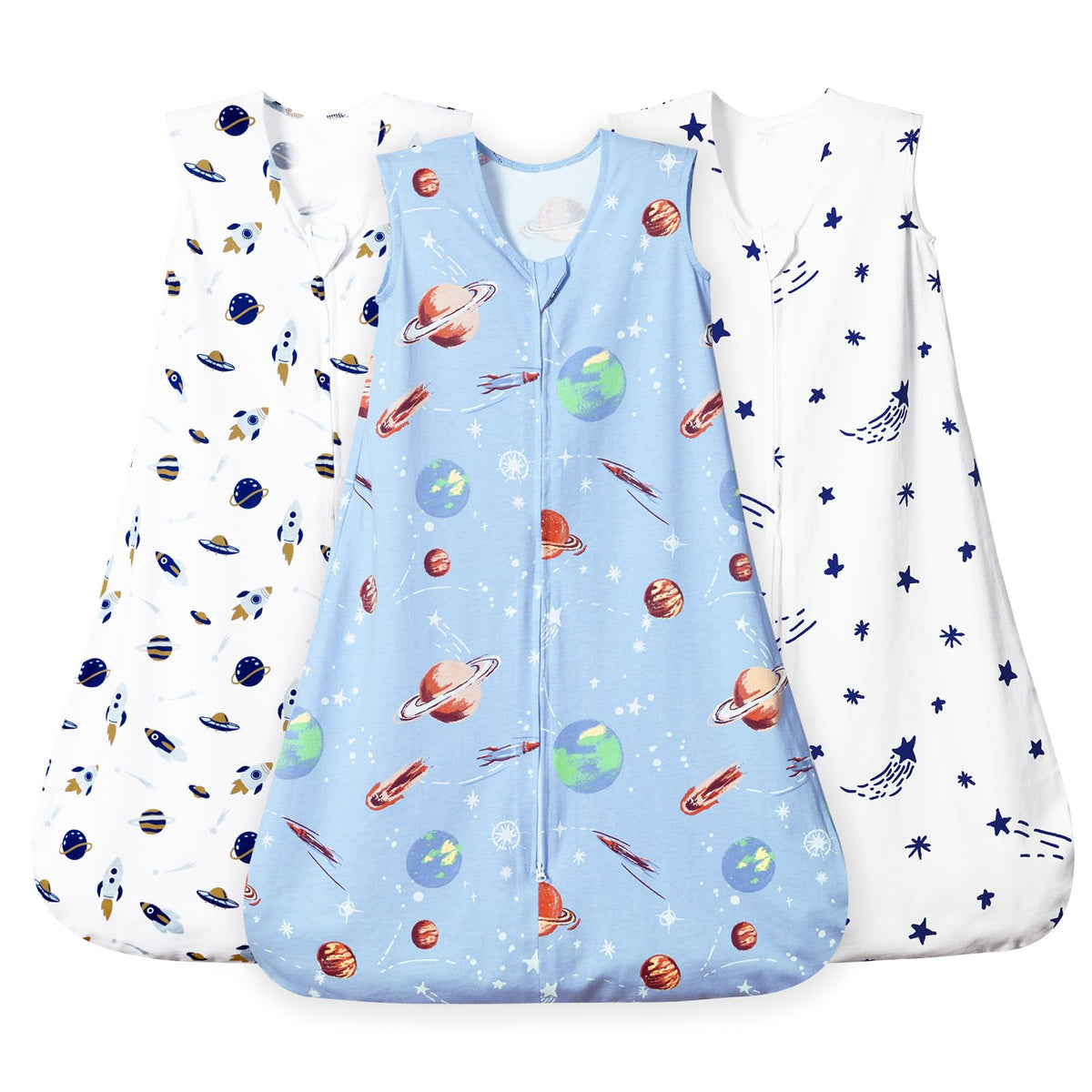David's Kids sleep sack 0-6m: ultra-soft cotton for calm, comfortable sleep.