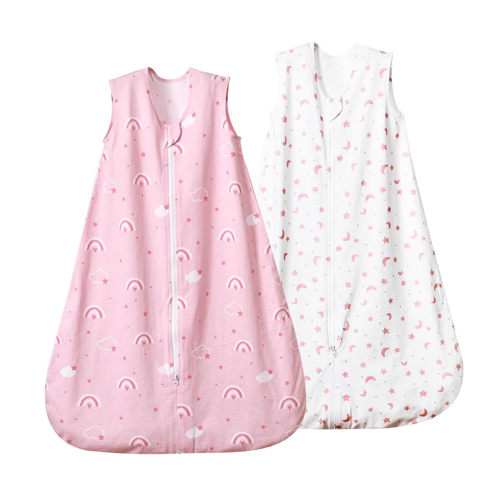 David's Kids rainbow sleep sack 2-pack for easy baby sleep