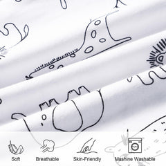 David's Kids sleep sack two-way zipper enables easy diaper changes