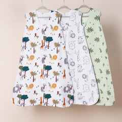 David's Kids sleep sack cotton texture emphasizes breathable moisture-wicking comfort