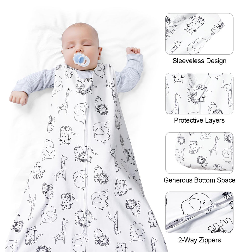 David's Kids sleep sack highlighting OEKO-TEX certified fabric label