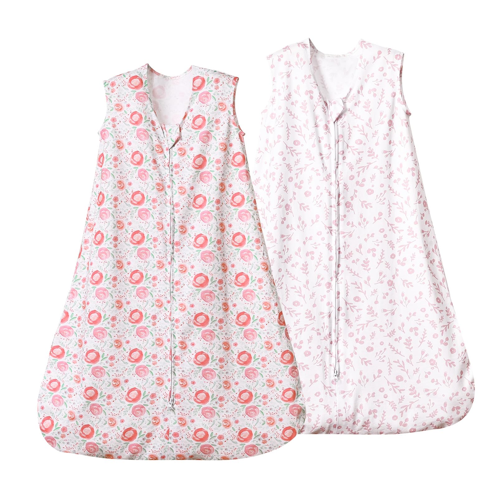 David's Kids sleep sack shows organic cotton fabric for extra softness and skin-friendliness.