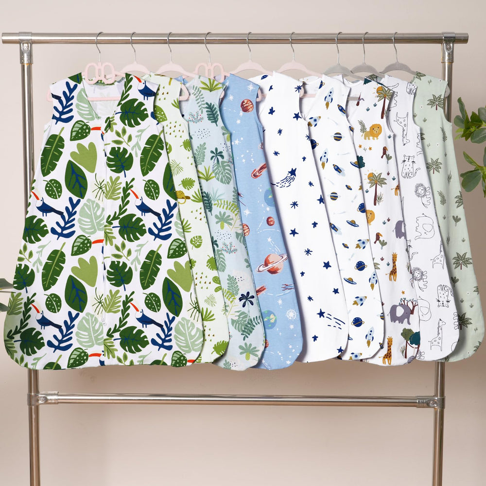 David's Kids sleep sack size chart helps find perfect fit.