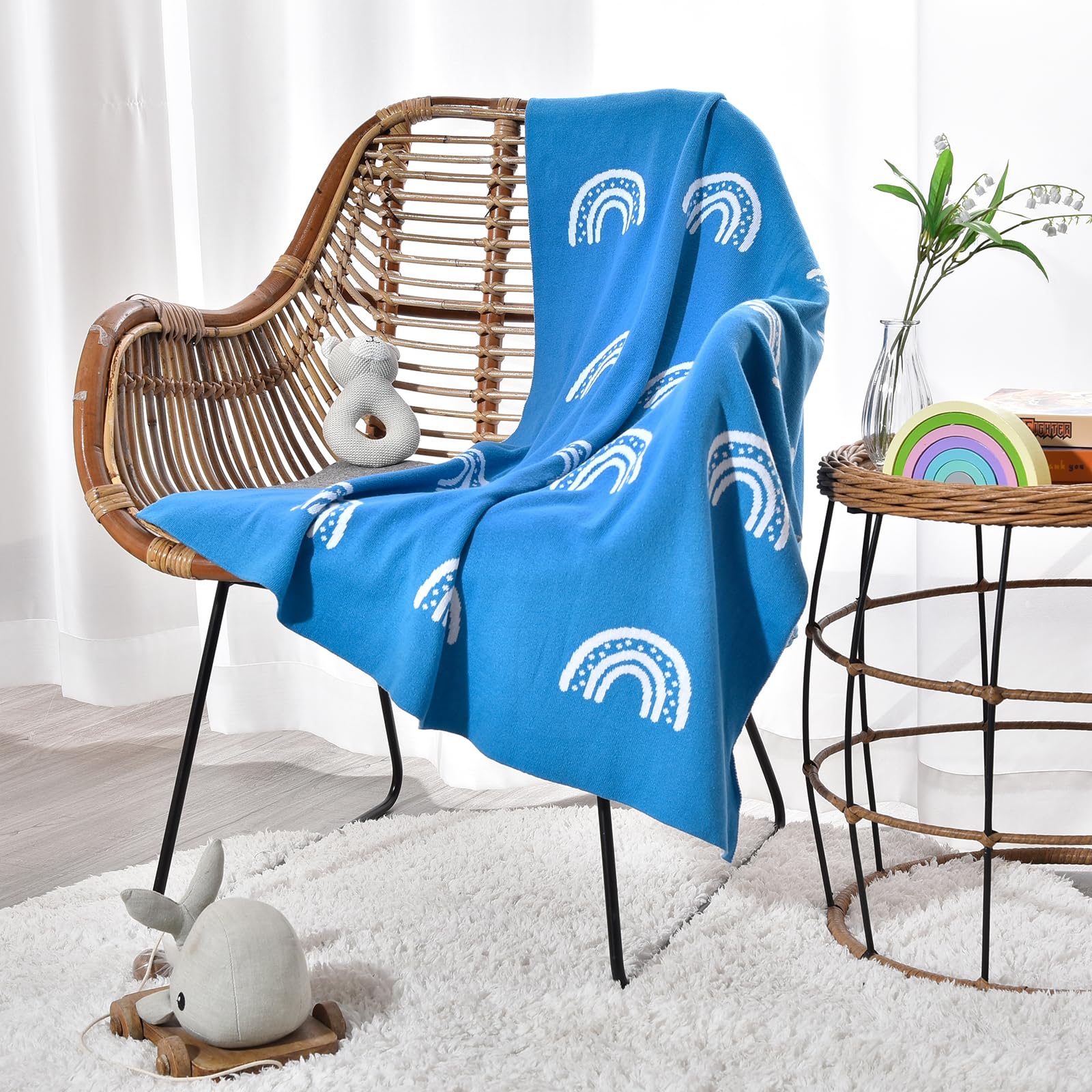 David's Kids versatile baby blanket swaddle and stroller cover in one